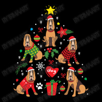 Bloodhound Christmas Ornament Tree V-neck Tee | Artistshot