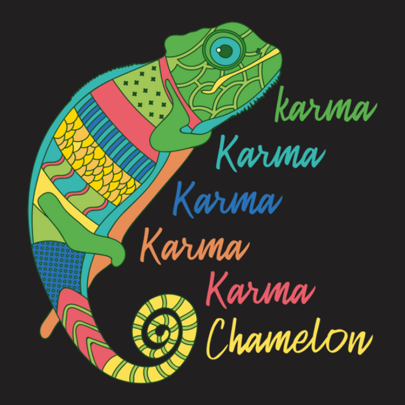 Karma Chameleon T-Shirt by NestorMarchetti | Artistshot