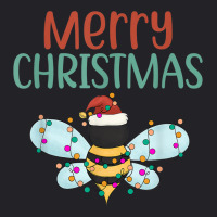 Bee Christmas Bee Beekeeping Merry Christmas Santa Bee Xmas Youth Tee | Artistshot