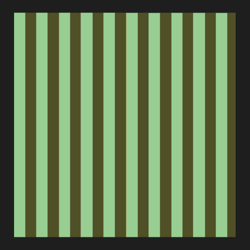 Olive Green And Light Green Vertical Stripes Pattern Classic T-shirt | Artistshot