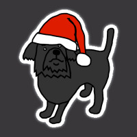 Cute Dog Wearing A Santa Hat At Christmas Ladies Curvy T-shirt | Artistshot