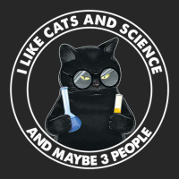 I Like Cats And Science And Maybe 3 People Women's Pajamas Set | Artistshot