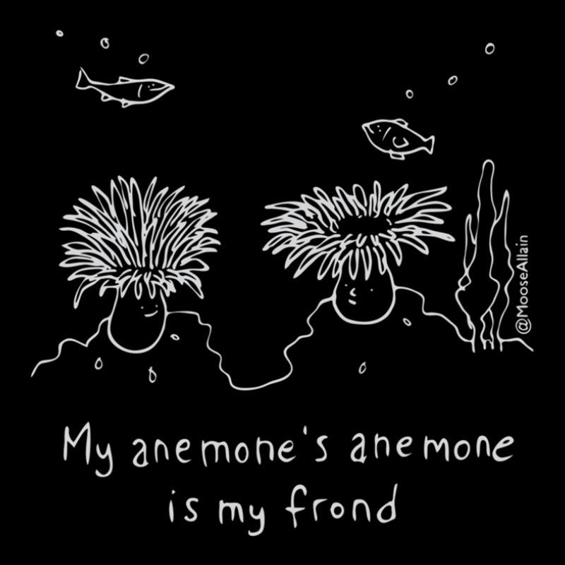 My Anemones's Anemone Is My Frond Pale Print For Darks Gift Adjustable Cap by WarrenCordero | Artistshot