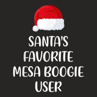 Santas Favorite Mesa Boogie User Christmas Mesa Boogie Gift Ladies Fitted T-shirt | Artistshot