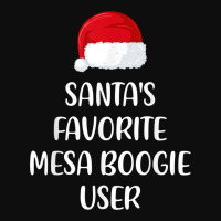 Santas Favorite Mesa Boogie User Christmas Mesa Boogie Gift Crop Top | Artistshot