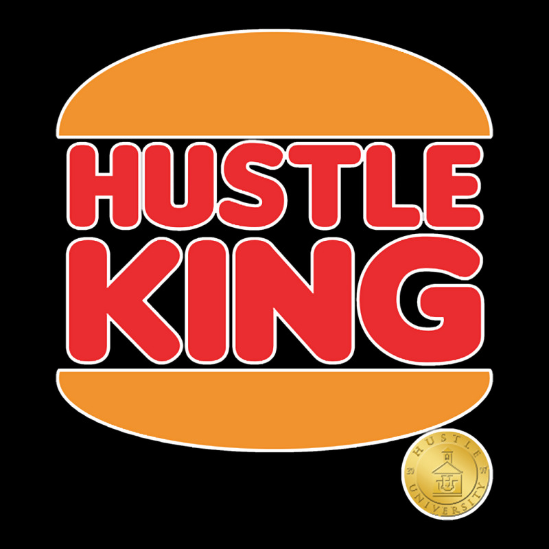 Hustle University - Hustle King V-Neck Tee by lykhongduong9enev3 | Artistshot