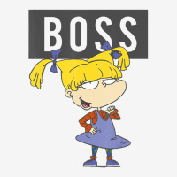 Rugrats Angelica Boss Word Cutout Adjustable Cap | Artistshot