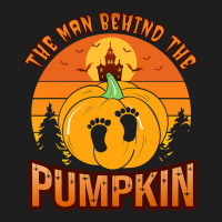 Halloween Pregnancy For Men Expecting Pumpkin Costume Classic T-shirt | Artistshot