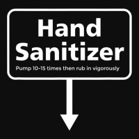 Mens Hand Sanitizer  Funny Adult Humour Christmas Gag Gift Crop Top | Artistshot