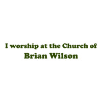 I Worship At The Church Of Brian Wilson Women's Pajamas Set | Artistshot