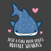 Just A Girl Who Loves Whale Sharks Cute Whale Shark Vintage T-shirt | Artistshot