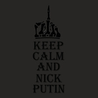 Keep Calm And Fuck Putin Ladies Fitted T-shirt | Artistshot