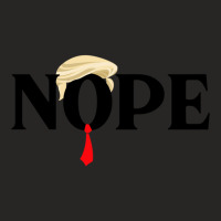 Nope Trump Ladies Fitted T-shirt | Artistshot