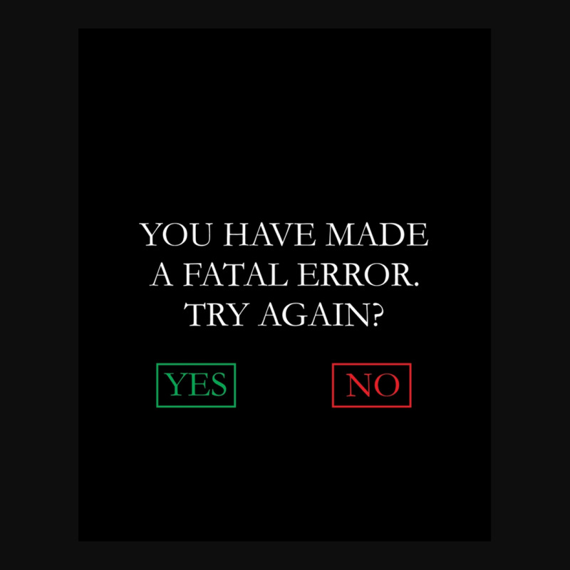 You Have Made A Fatal Error Nancy Drew Death Screen Crop Top by MaryjaneRoth | Artistshot