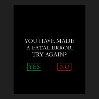 You Have Made A Fatal Error Nancy Drew Death Screen Ladies Polo Shirt | Artistshot