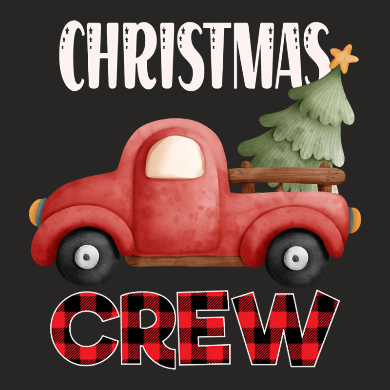 Christmas Car Crew Santa Claus Ç Ladies Fitted T-Shirt by Oreilly Ulrich | Artistshot