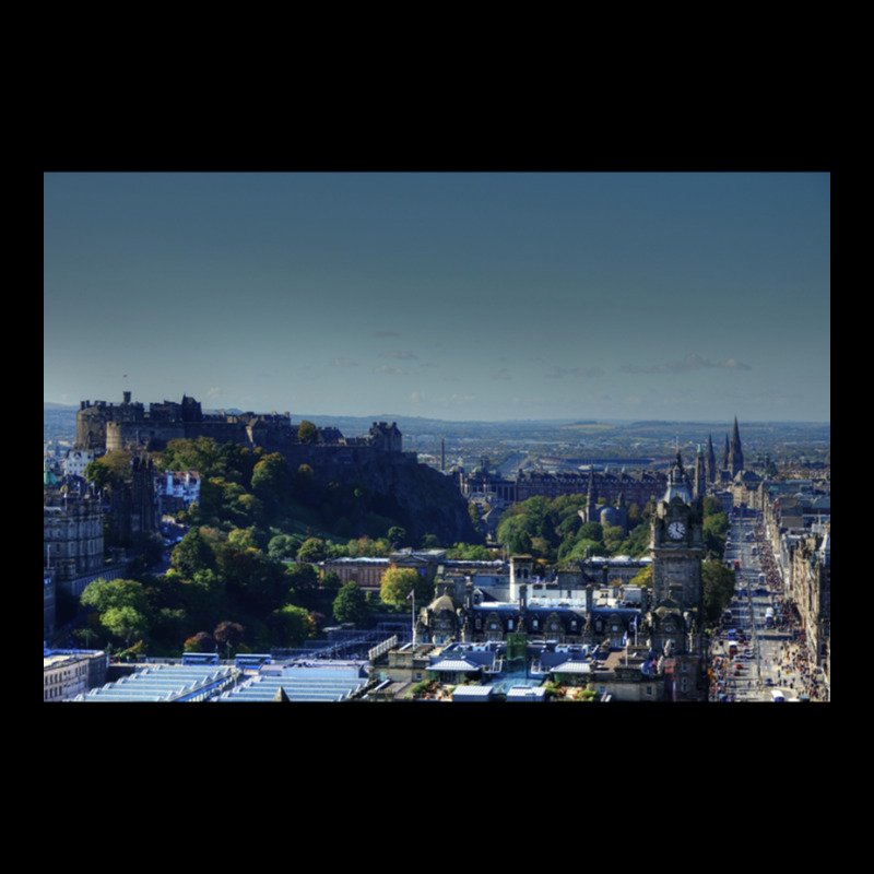 Edinburgh City Centre, Scotland Adjustable Cap | Artistshot