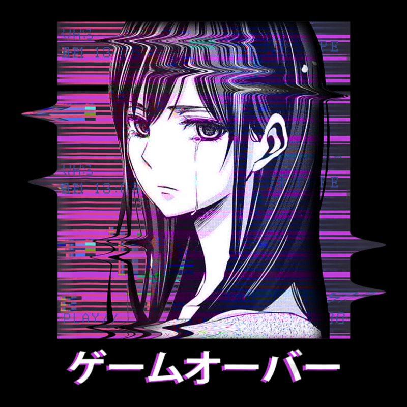 Vaporwave Egirl Aesthetic Anime Japanese Sad Girl.alt Pocket T-shirt | Artistshot