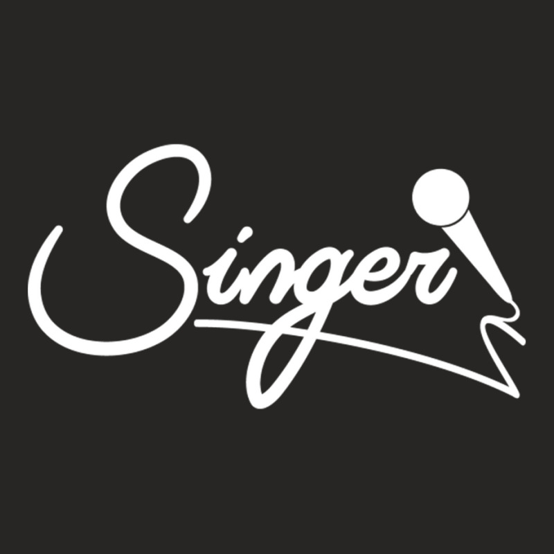 Singer Sing Singing Song Singer Choir Ladies Fitted T-Shirt by STEVEHICKS | Artistshot