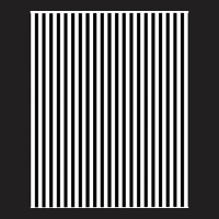 Vertical Striped Graphic T-shirt | Artistshot