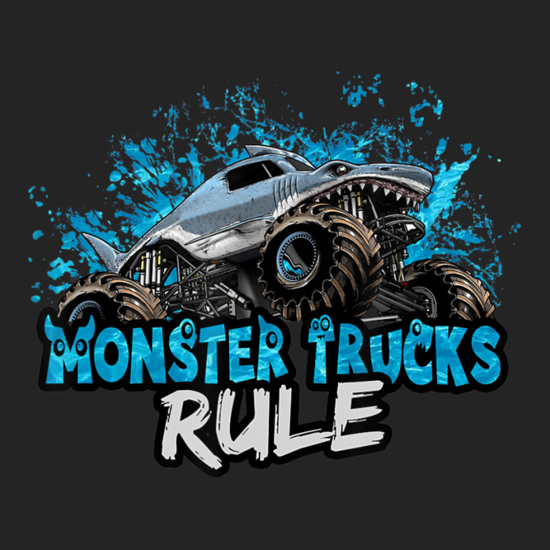 Monster Trucks Rule 3/4 Sleeve Shirt | Artistshot