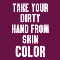 Take Your Dirty Hand From Skin Color Landscape Canvas Print | Artistshot