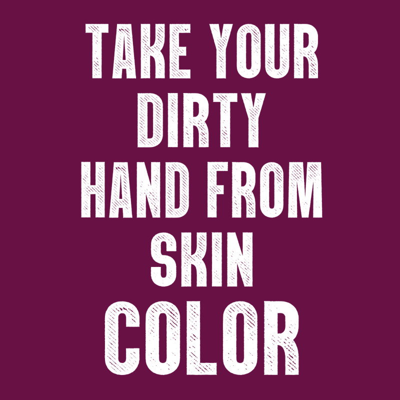 Take Your Dirty Hand From Skin Color Landscape Canvas Print | Artistshot