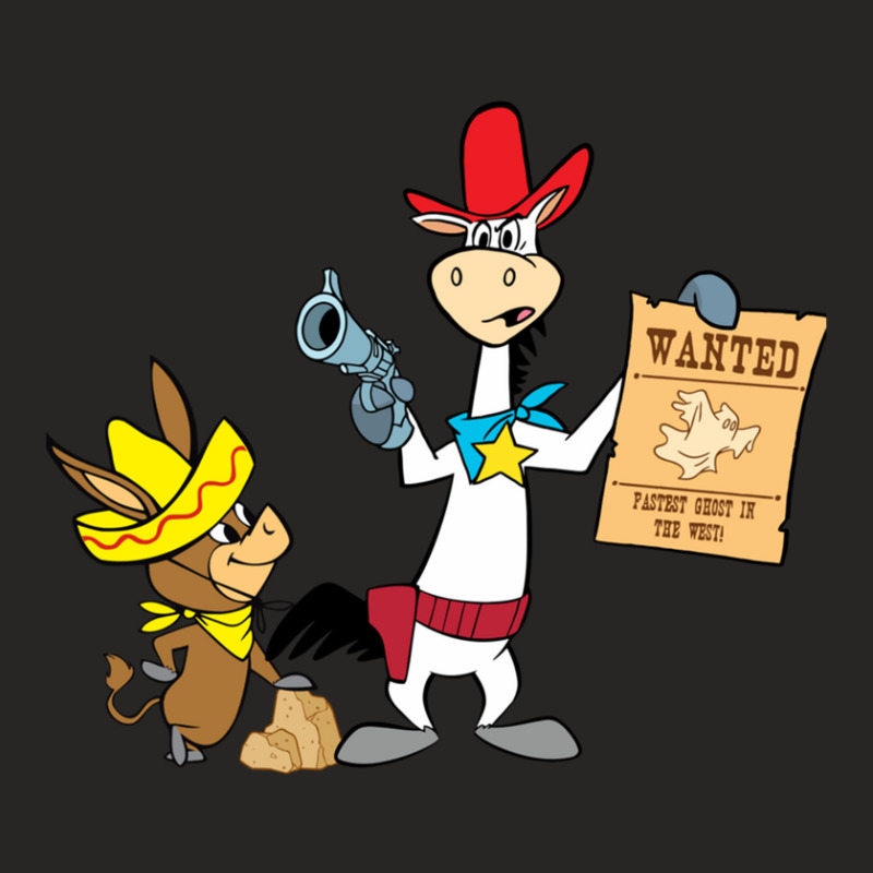 Quick Draw Mcgraw &amp; Baba Looey For Friend Ladies Fitted T-Shirt by EmmyWyatt | Artistshot