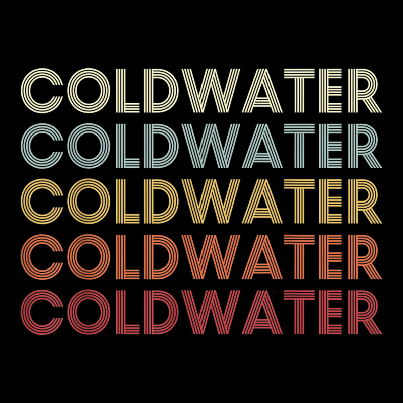 Coldwater Michigan Coldwater Mi Retro Vintage Text V-neck Tee | Artistshot