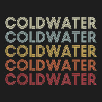 Coldwater Michigan Coldwater Mi Retro Vintage Text Classic T-shirt | Artistshot