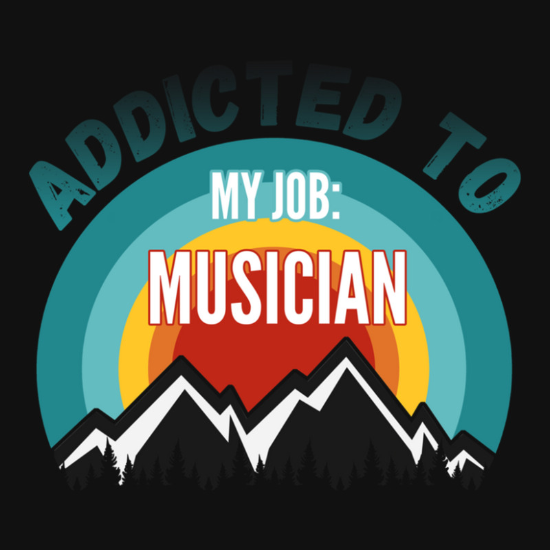 Addicted To My Job Musician Face Mask | Artistshot