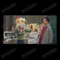 Friends Monica Turkey Head Photoreal Cropped Hoodie | Artistshot