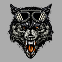 Angry Wolf Head Wearing A Goggle Women's Pajamas Set | Artistshot