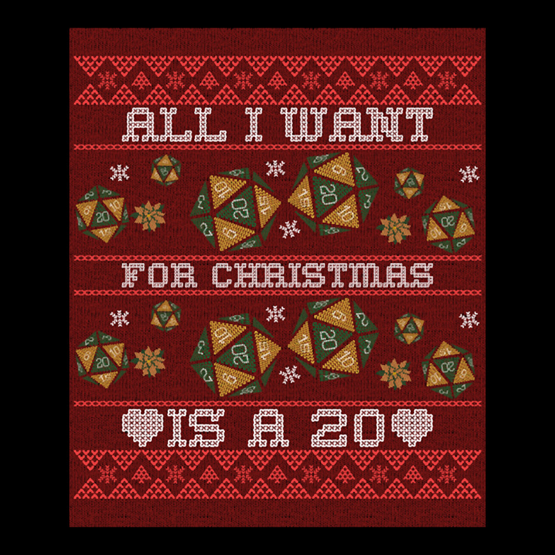 Funny 20 Dice Roll Pen And Paper Quote Ugly Christmas Sweater Design Youth Sweatshirt | Artistshot