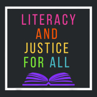 Literacy And Justice For All Literacy Teacher Reading Birthday Gift Crewneck Sweatshirt | Artistshot