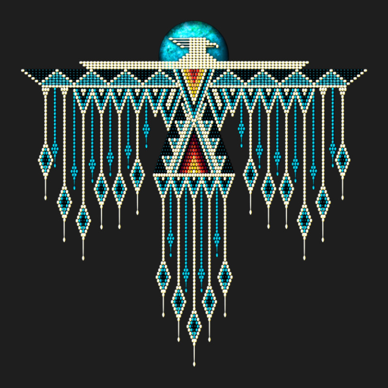 Native American Southwest-style Turquoise Thunderbird 1 Classic T-shirt | Artistshot