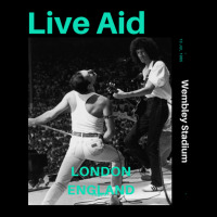 Live Aid At Wembley Zipper Hoodie | Artistshot