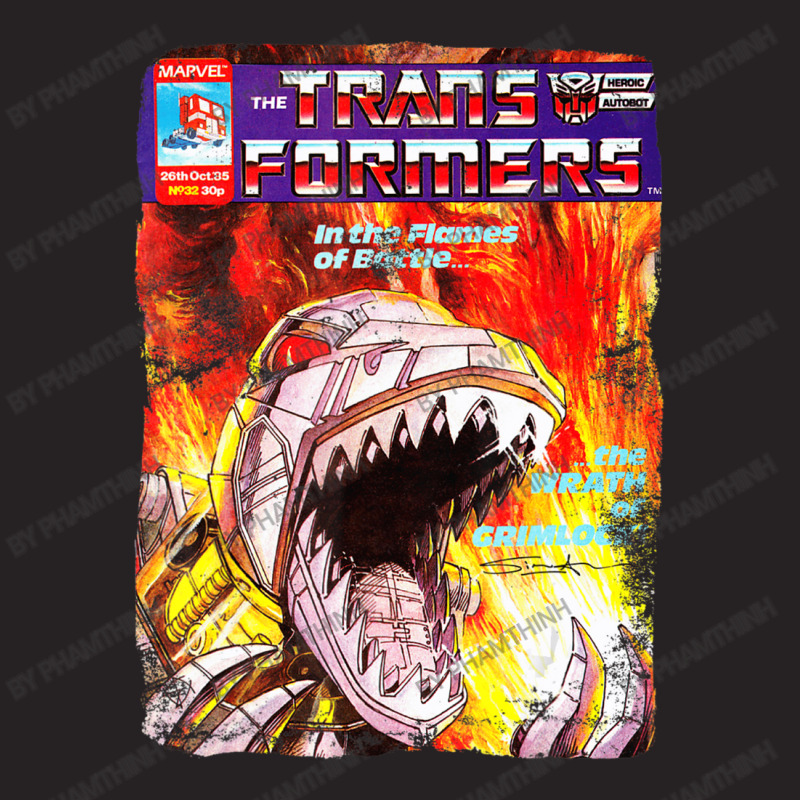 Us Transformers Sf Cover 32 Grimlock 01 Grey Vintage Cap by PhamThinh | Artistshot