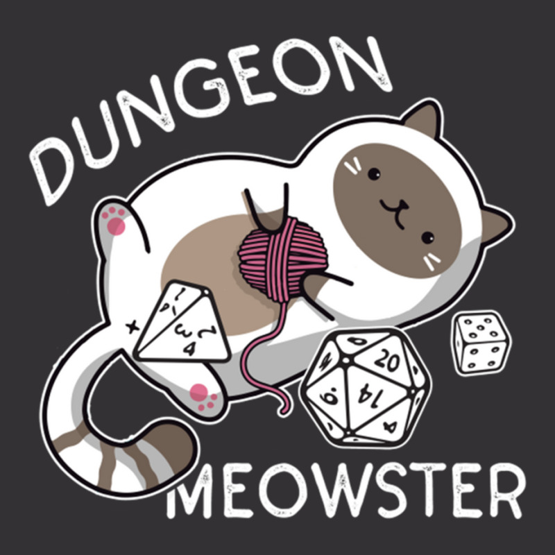 Dungeon Meowster Funny Gamer Cat D20 Vintage Short | Artistshot