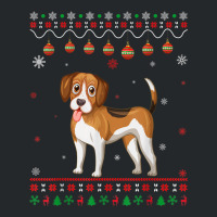 Beagle Dog Ugly Xmas Design Matching Ugly Christmas Holiday Crewneck Sweatshirt | Artistshot