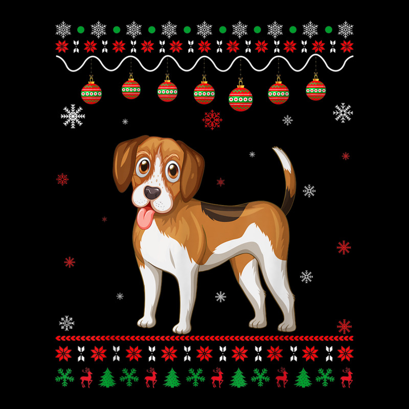 Beagle Dog Ugly Xmas Design Matching Ugly Christmas Holiday Lightweight Hoodie | Artistshot