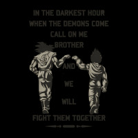 In The Darkest Hour When The Demons Come Call On Me Brother And We Wil Adjustable Cap | Artistshot