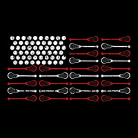 Lacrosse American Flag Lax Mom V-neck Tee | Artistshot