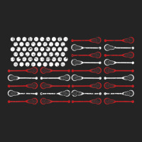 Lacrosse American Flag Lax Mom 3/4 Sleeve Shirt | Artistshot