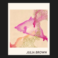 Julia Brown Watercolor Classic T-shirt | Artistshot