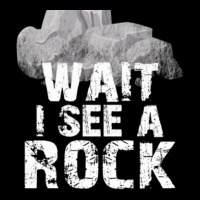 Wait I See A Rock For A Geologist Rock Mineral 1 Women's V-neck T-shirt | Artistshot