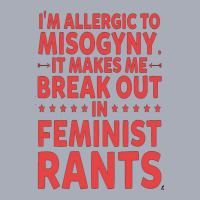 Ae,i'm Allergic To Misogyny Funny Feminist Tank Dress | Artistshot