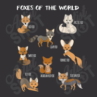 Foxes Of The World Funny Fox Animals Educational Vintage Short | Artistshot