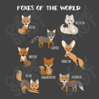 Foxes Of The World Funny Fox Animals Educational Vintage T-shirt | Artistshot