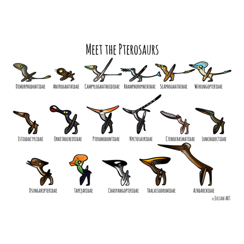 Meet The Pterosaurs For Boyfriend Unisex Hoodie | Artistshot